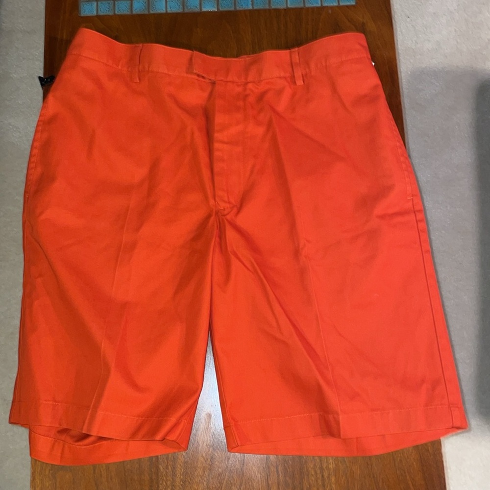 NWT Greg Norman Orange Shorts - Picture 7 of 8